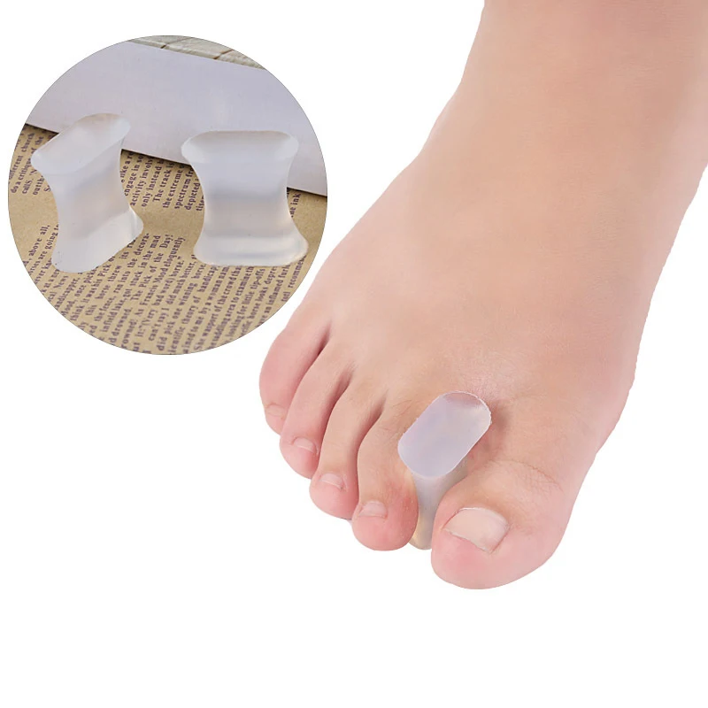 

1Pair Foot Finger Toe Separator Adjuster Hallux Valgus Pedicure Corrector Feet Care Bunion Bone Thumb Valgus Protector