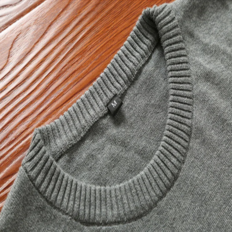 

2020 Men O-neck Cotton Winter Spring Strpied Slim Fit Long Sleeve Fashion Soft Clothes Knitted Casual Hombre Sweater Pull Homme