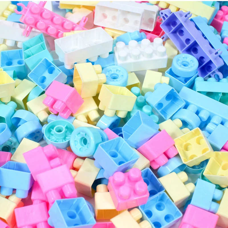 300 шт. DIY строительные блоки постоянно меняющейся Кирпичи Модель самолета