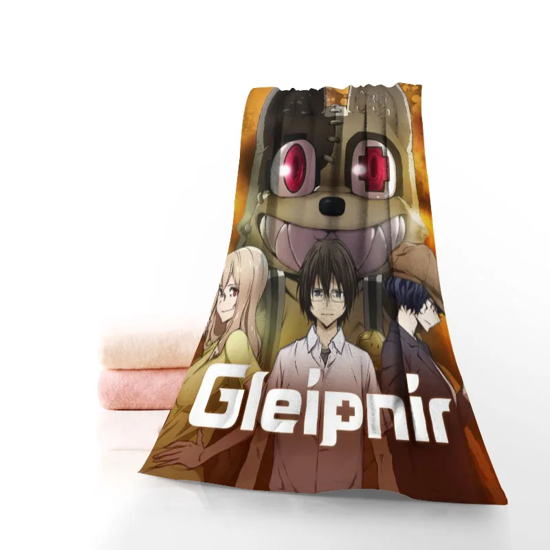 

Hot Custom Anime Gleipnir Towel Printed Cotton Face/Bath Towels Microfiber Fabric For Kids Men Women Shower Towels