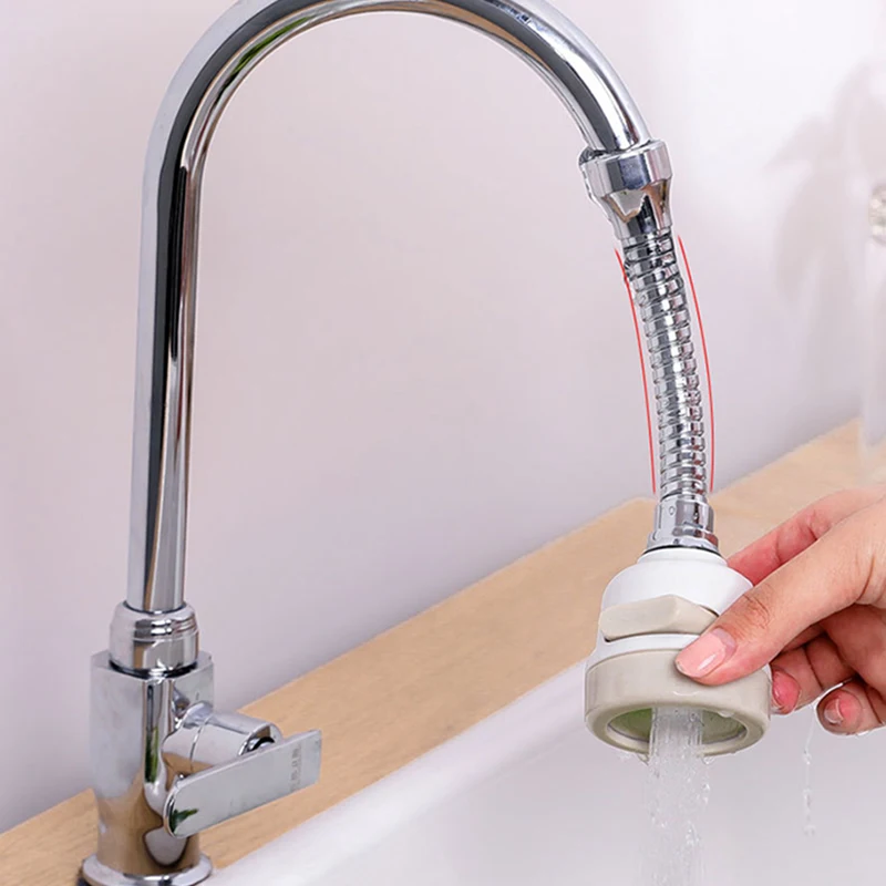 1 шт. Универсальный аэратор смеситель с брызгозащищенной головкой кухонный