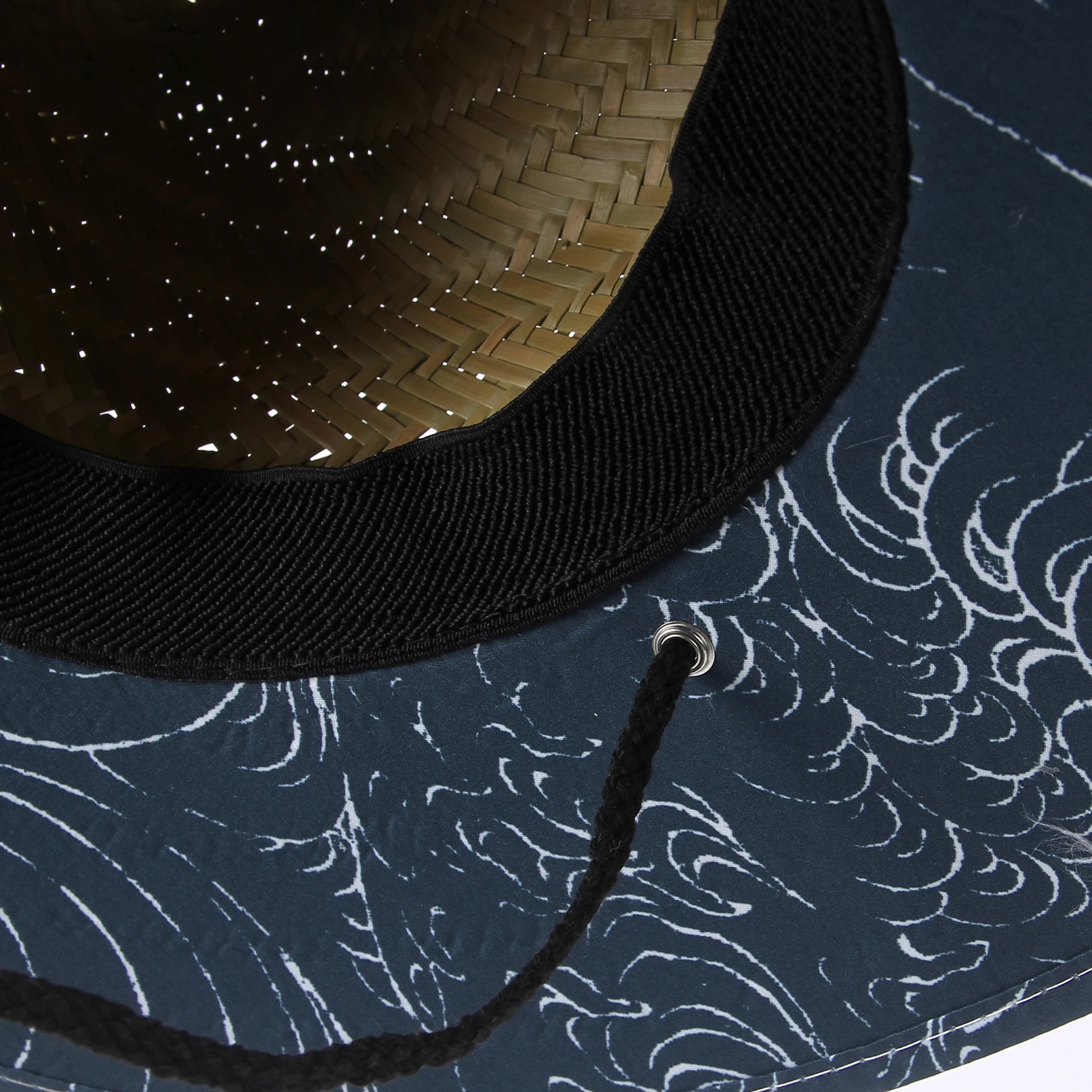 Шляпа спасательная соломенная с широкими полями для мужчин и женщин Пляжная