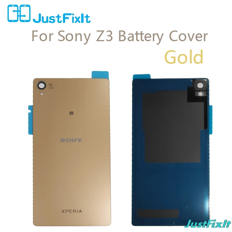 For SONY XPERIA Z3 Back Cover L55T D6603 D6643 D6653 Rear Panel Housing Case YUYEAO Glass Battery Door |