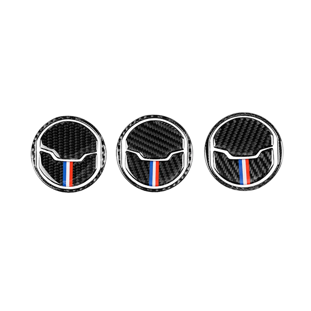 

Parts Air Vent Outlet Frame Trim 9x 9* Carbon Fiber For Ford Mustang 2015-19 Sticker