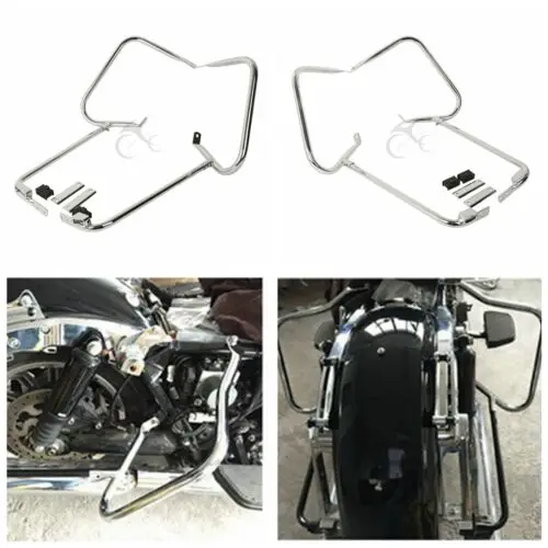 Сума защитная скоба W/Поддержка бар для Harley Touring CVO Electra Street Glide Road King ультра