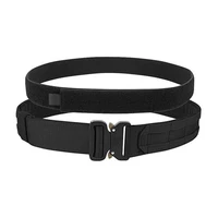 men belt high quality automatic mens rigger belt nylon utility belt with quick release buckle