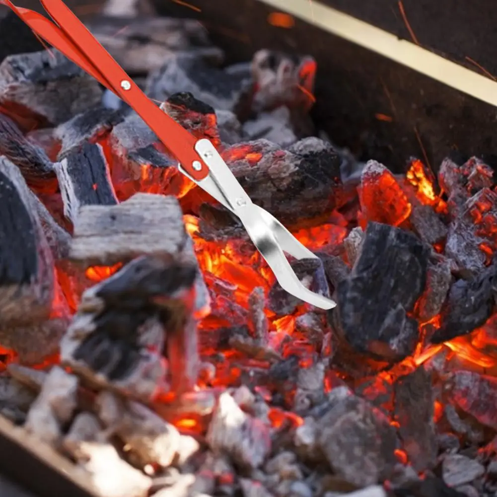Щипцы для барбекю и угля зажим из углеродного волокна алюминиевые инструменты