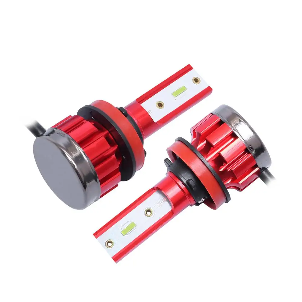 2 шт. H4 LED H3 H7 H11 Автомобильные светодиодные 9005 9006 CSP лампы для передних фар (Подол