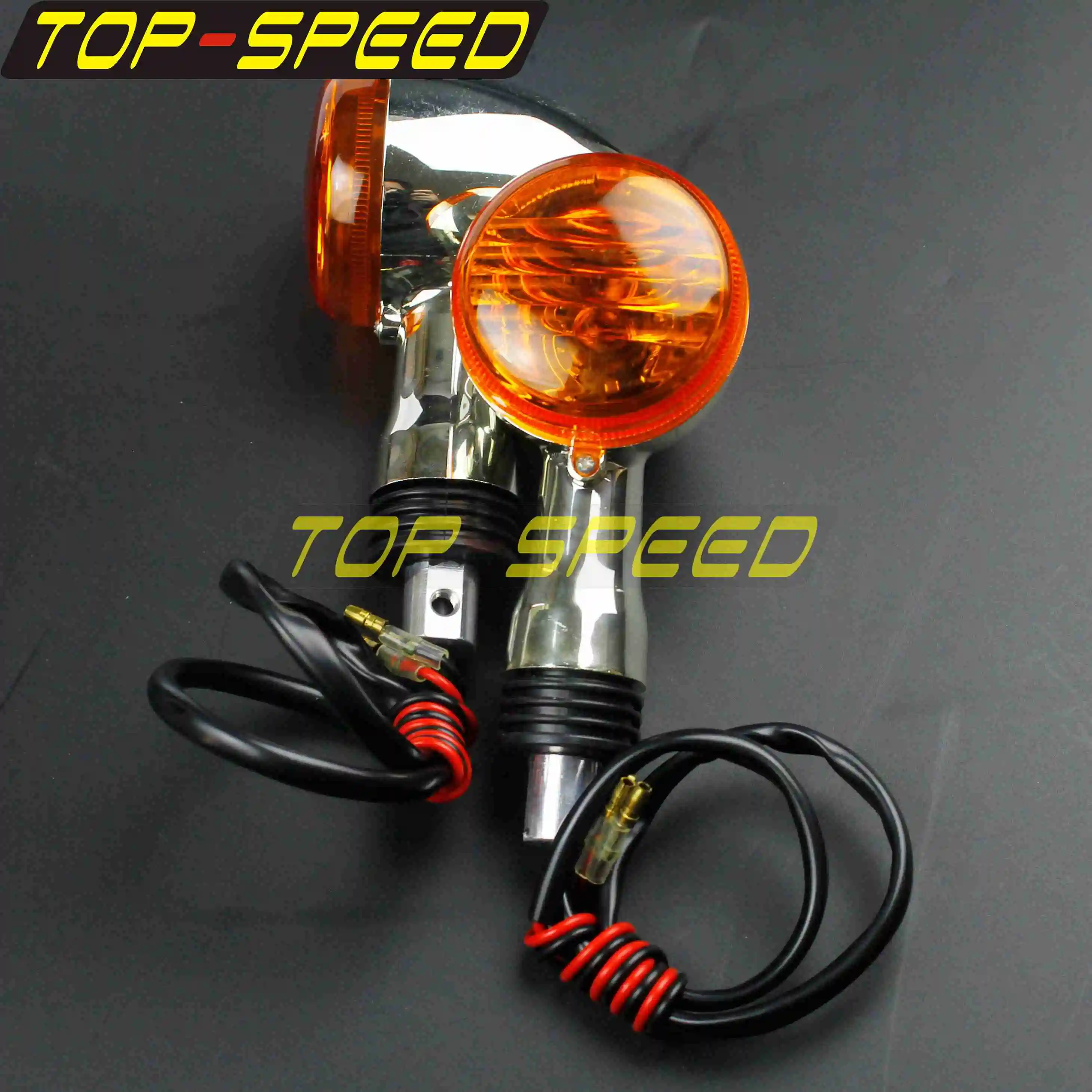 12V Front &Rear Turn Signal Light Motorcycle Amber Indicators Running Lamp Blinkers For Suzuki Boulevard M109R VRZ1800 2006-2015 images - 6