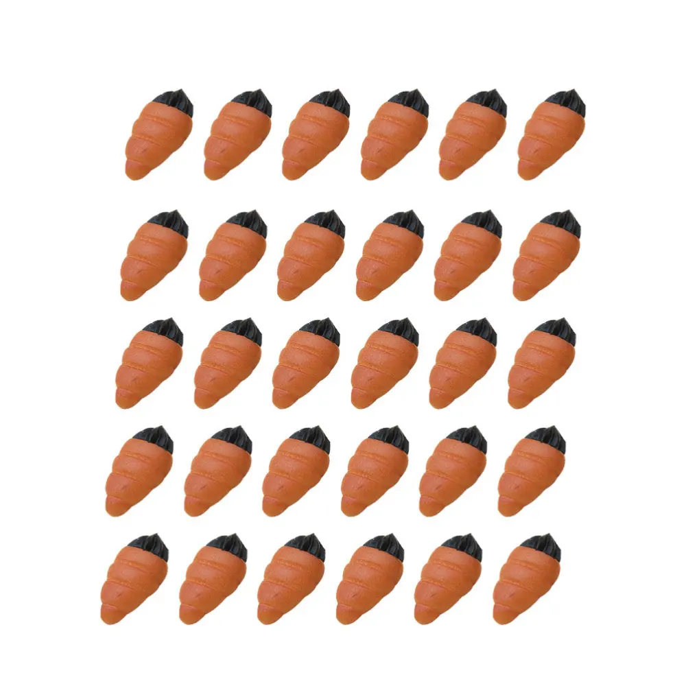 50pcs Fake Bread Food Plaything Resin Accessories Children DIY Material Earring Charm (Chocolate Bread) | Игрушки и хобби