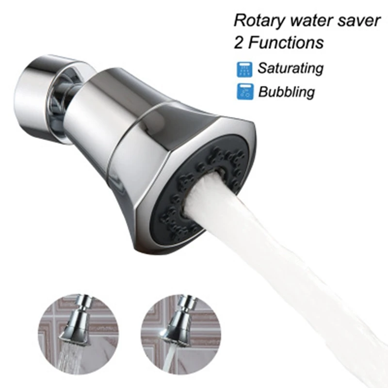 

Swivel Faucet Replacement Anti-Splash Water Filter Adapter Shower Head Bubbler Saver Tap for Bathroom Kitchen Tools