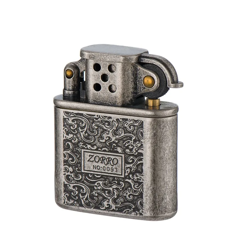 

Ancient Silver Clouds Old-fashioned Kerosene Lighter Pure Copper Business Gifts Regalos Para Hombre Originales Gadgets for Men