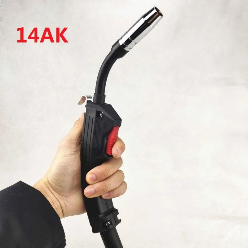 CO2 Mig Mag сварочный фонарь с воздушным охлаждением MB 1 шт. 15AK 14AK Лебединая шея Контактный наконечник держатель газовое сопло электромагнитный клапан