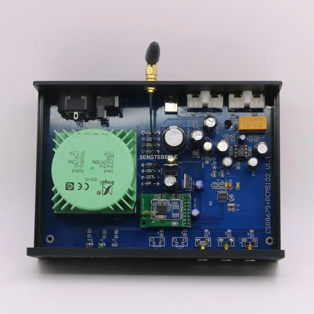 Готовый CSR8675 Bluetooth 5 0 приемник аудио декодер независимый PCM5102 DAC | Электроника
