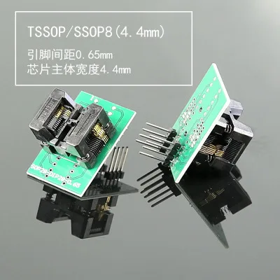 

SSOP/TSSOP8 выжигающая розетка 14/16/20/24/28 для тестирования на подседельный патч IC чип-адаптер