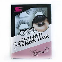 3d handmade eyelashes various styles of eye lashes mink full strip eyelash four pairs packaged fiber eyelashes beauty tool