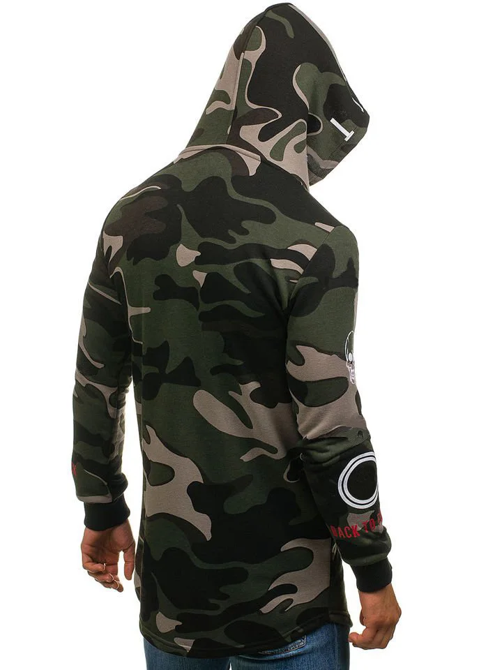 New Style Mens Autumn Winter Warm Coat New Fashion Long Coat Casual Solid Outwear Cardigan