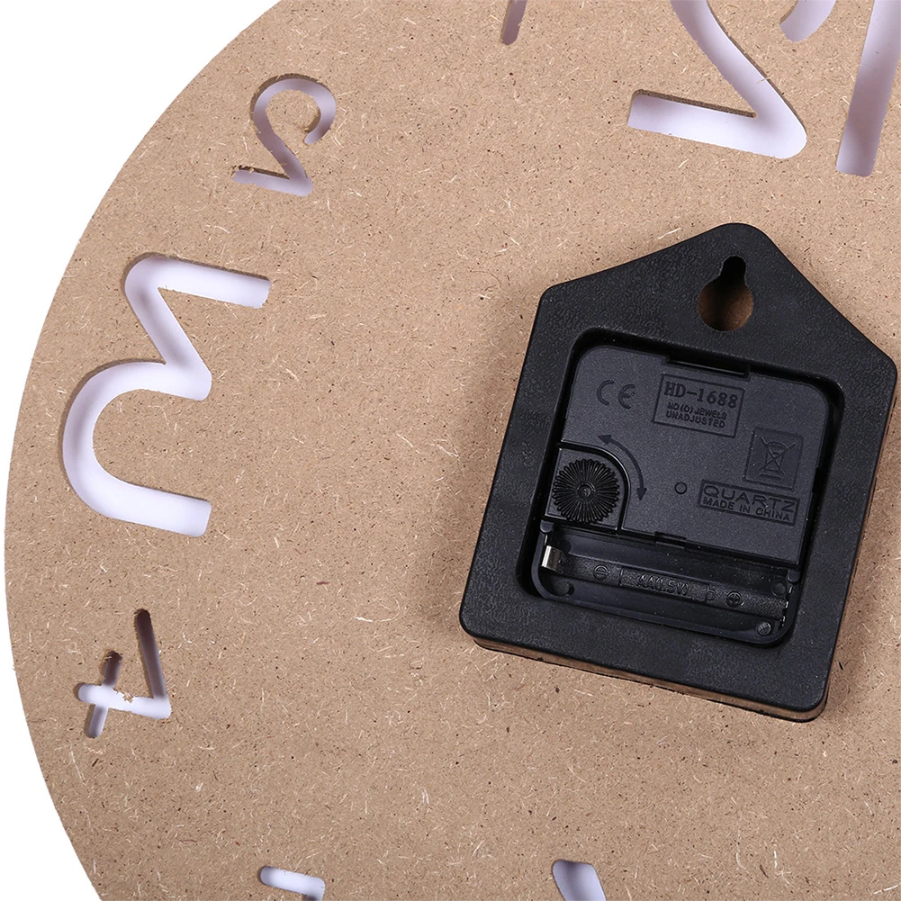 12 дюймов арабские цифры ретро настенные часы комнатные кухонная мебель