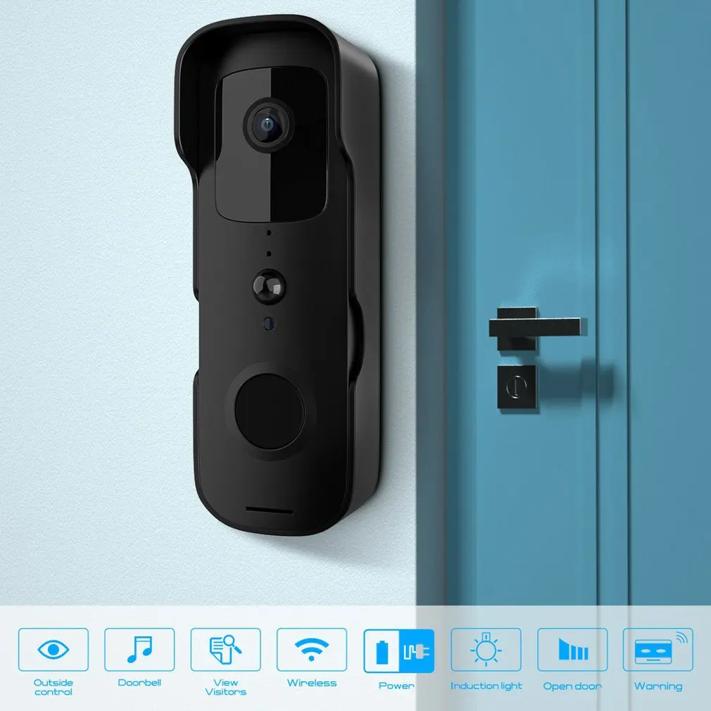 

T30 Wireless Video Doorbell Camera Outdoor Intelligent Monitoring Doorbell Intercom Phone Video Doorbell
