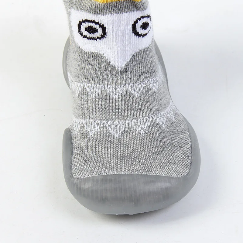 

Unisex Baby Girls Boy Shoes Cute Cartoon Non-slip Cotton Toddler Floor Socks Shoes Animal Pattern First Walker for Newborns 0-3Y
