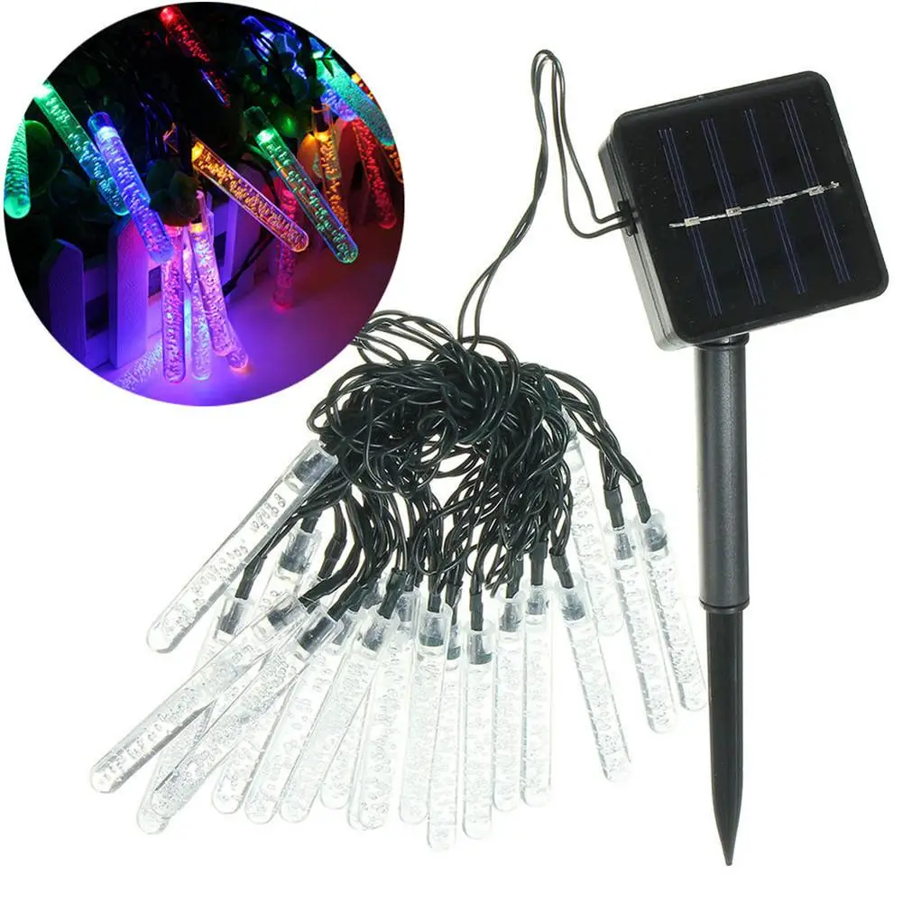 20 светодиодный Светодиодный светильник на солнечной батарее наружная