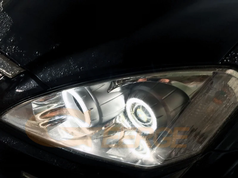 Для Ssangyong Kyron 2005 2014 ультра яркий SMD СВЕТОДИОДНЫЙ ангельские глазки набор колец
