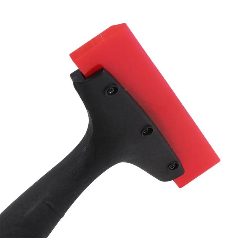 

Qili QH-06 Red Rubber Eraser With Handle Scraper Tools Squeegee Vinyl Car Wrap Tools Snow Ice Scraper Window Cleaning Tool
