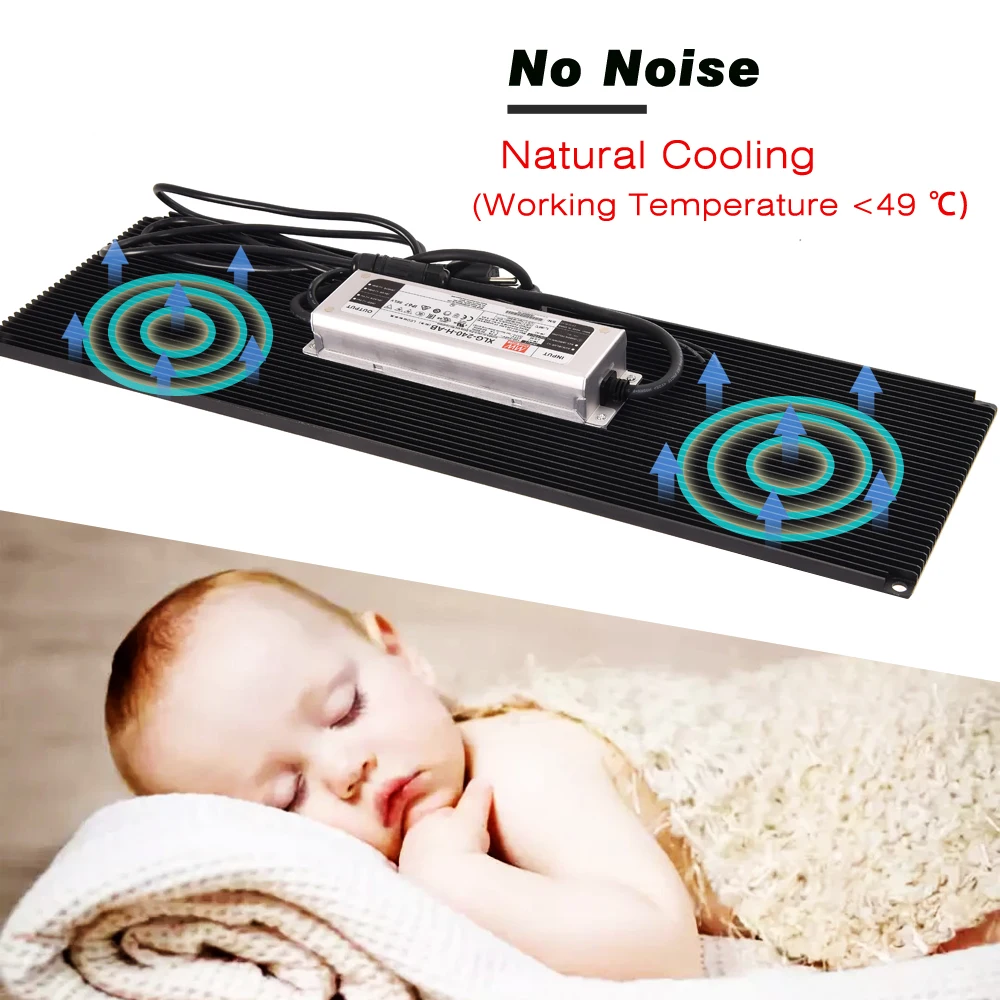 2000 Вт Светодиодная Димминг Квантовая Доска растет свет 576 шт. Samsung LM301B Чипсы