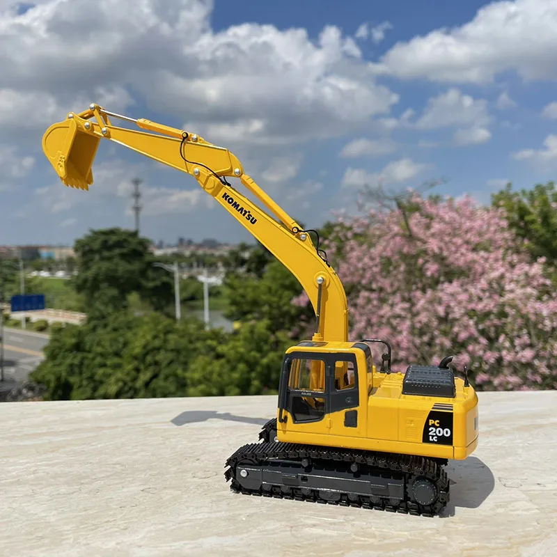 

Отлитый под давлением в масштабе 1:43 Komatsu PC200LC, экскаватор из сплава, Инженерная машина, модель, украшения, коллекция, сувенир, подарок