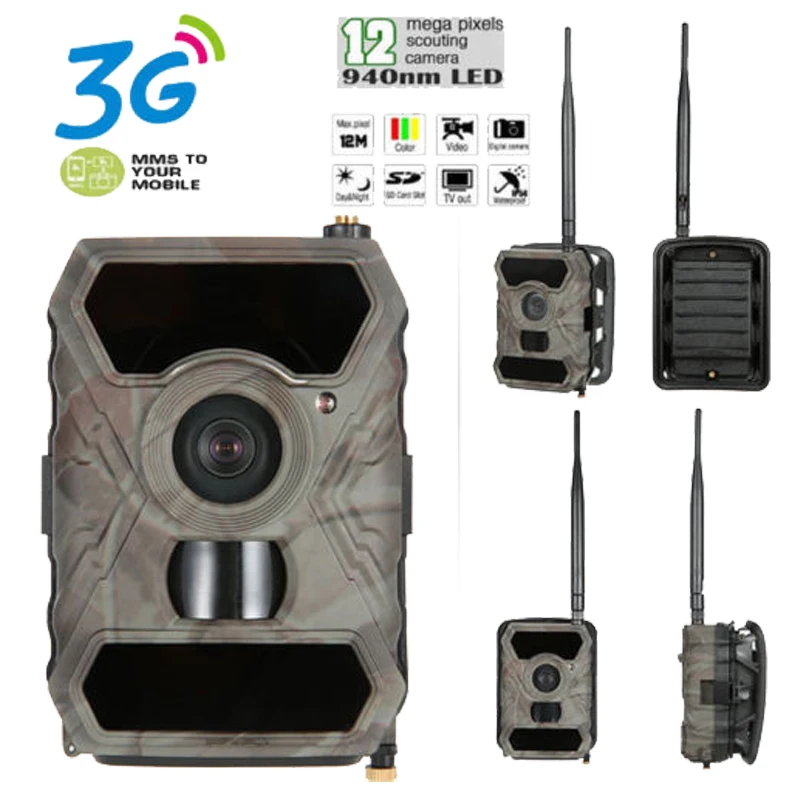 Камера для охоты 3G 12MP HD 1080P 940NM 2 0 &quotЖК камера Chasse Trail SMS MMS ловушка видеокамера ИК
