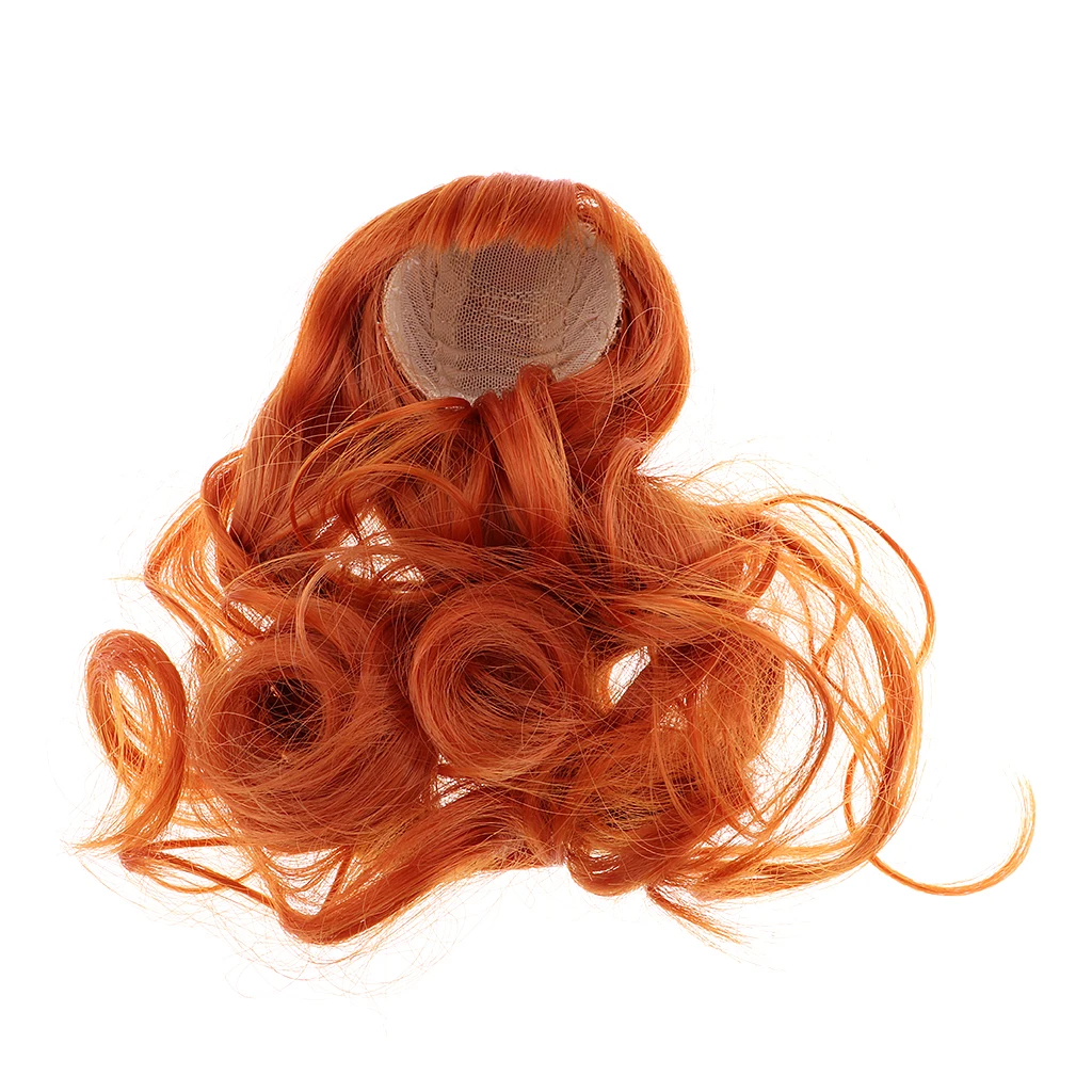 

1/4 модные длинные куклы Волосы Кудрявые Волнистые парики косплей костюм парик шиньон карити