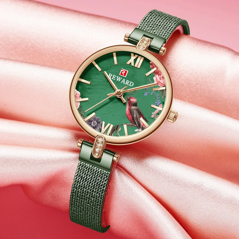 

Luxury Women's Watches Top Brand Ultra-Thin Steel Mesh Band Quartz Watch Business Women Wristwatches Dress Watch Reloj Mujer