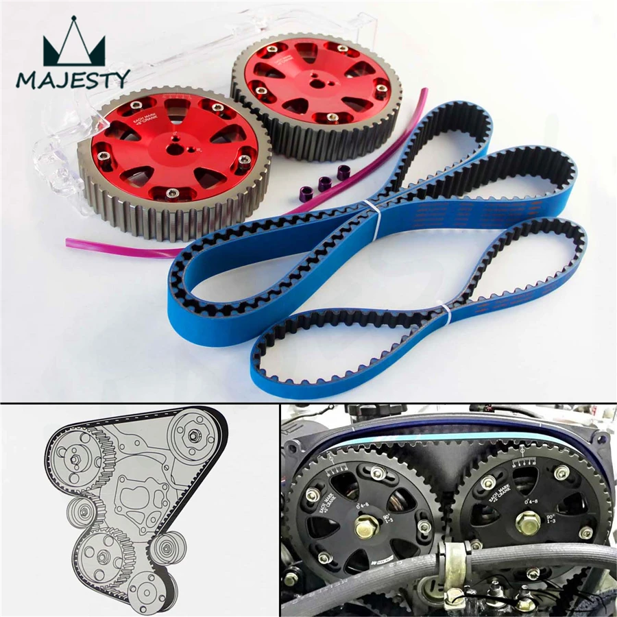 Ремень синхронизации Racing + балансир камера крышка камеры для EVO 1 3 Eclipse DSM 4G63|cam