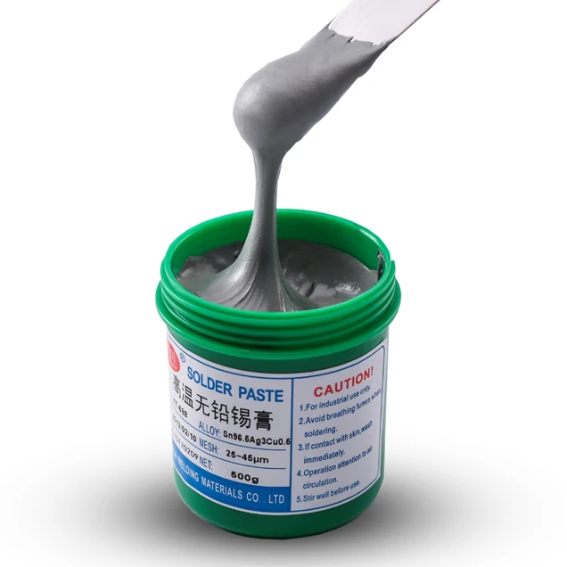 Высокое качество свежий товар низкотемпературная SMT Бессвинцовая паяльная паста