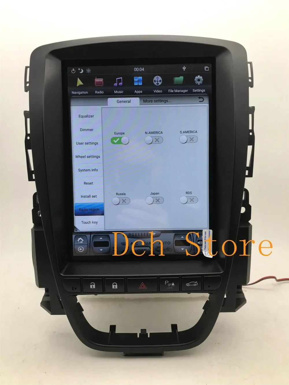 10,4 дюймов вертикальный Tesla стиль Android 8,1 автомобильный DVD gps навигация радио плеер для OPEL Vauxhall Holden Astra J 2009- PX6