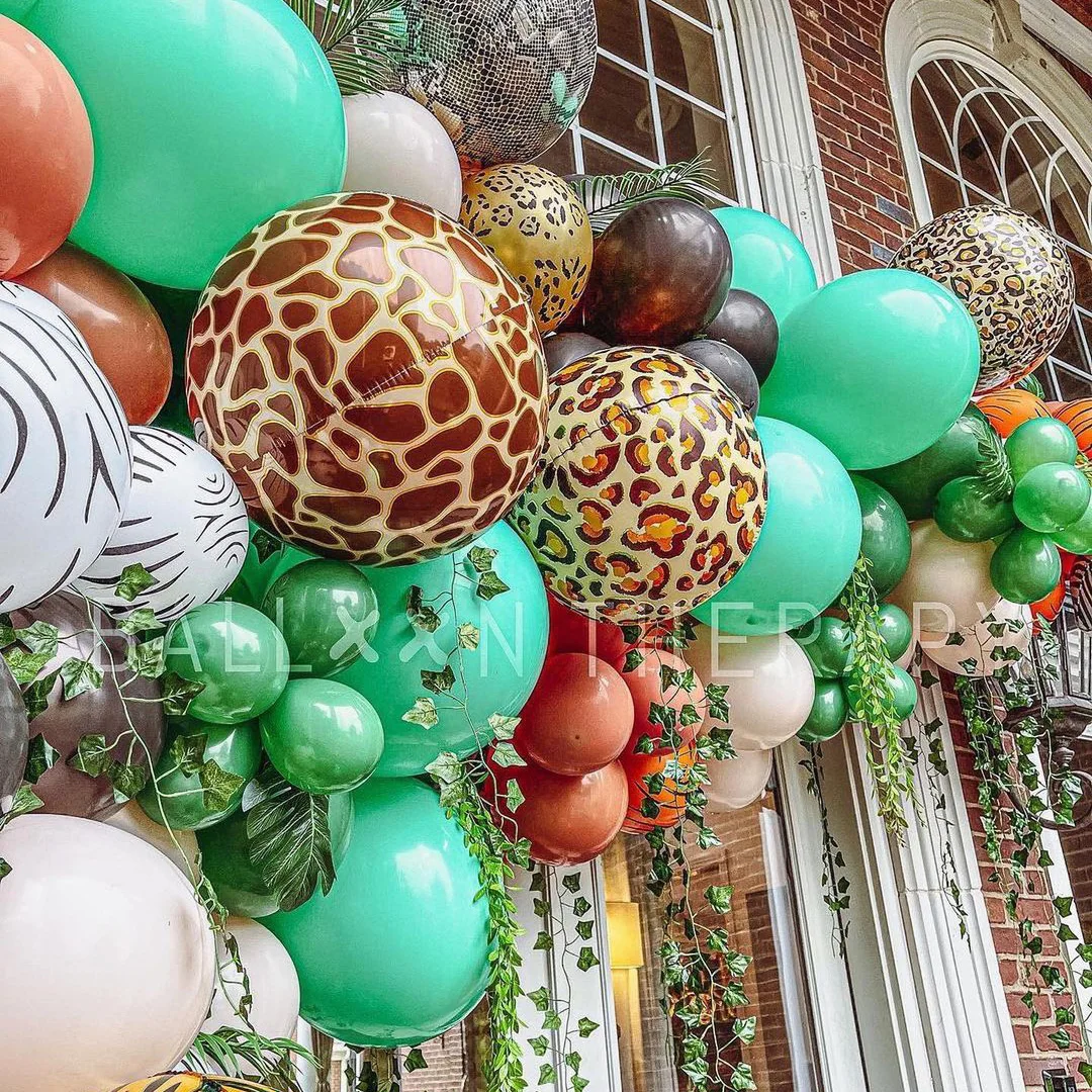 Воздушные шары в виде животных из джунглей 22 дюйма | Дом и сад
