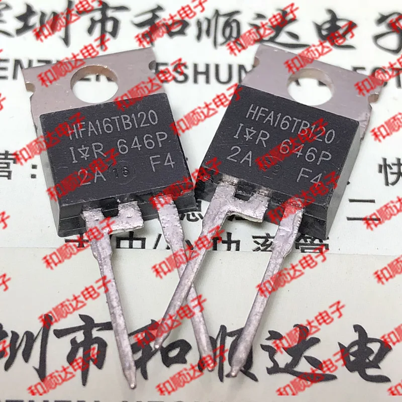 

10pcs/lot HFA16TB120 New Spot TO-220-2 Fast 1200V 16A