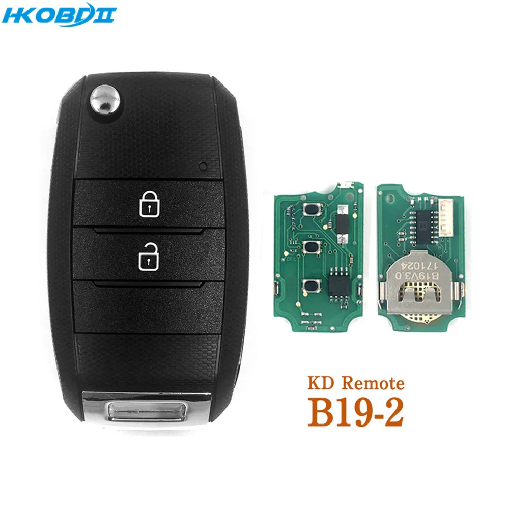 HKOBDII KEYDIY оригинальный KD B19 2 серии B пульты для KD900/MINI KD/URG200 ключевые программисты