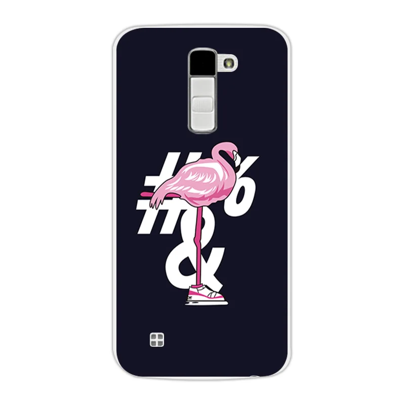Для LG K10 Lte K 10 K420N M2 K410 K430DS F670 двойной чехол для телефона тигровый дизайн задняя