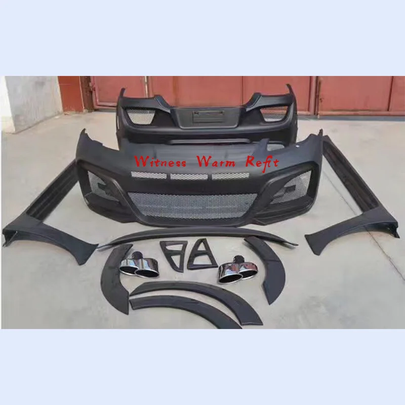 Комплект FRP для кузова автомобиля передний бампер задний боковая юбка спойлер