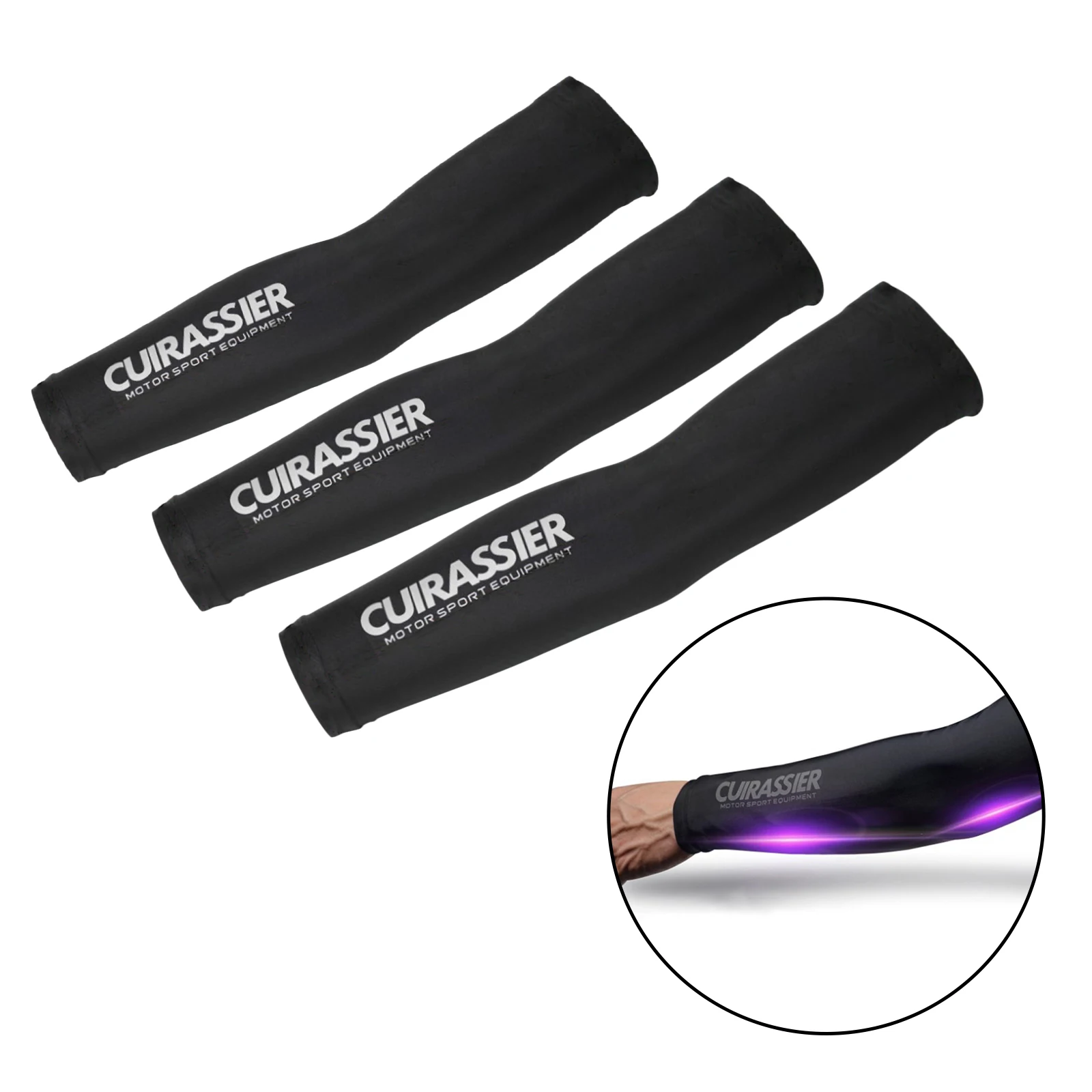 

Motorcycle Reflective Cooling Arm Protective Long Sun Sleeves Cover for Sports &