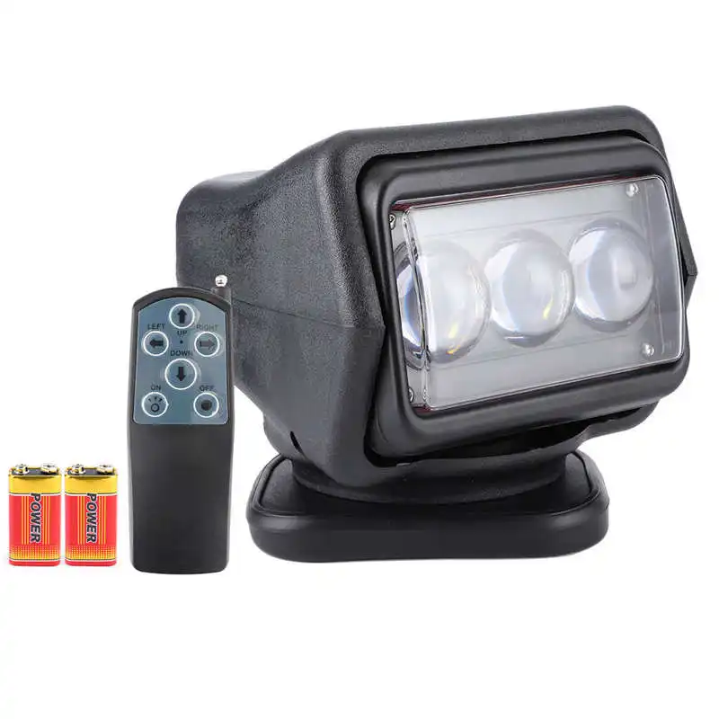 

60W LED Remote Control Searchlight IP67 6000K Spotlight for Boat Off-Road