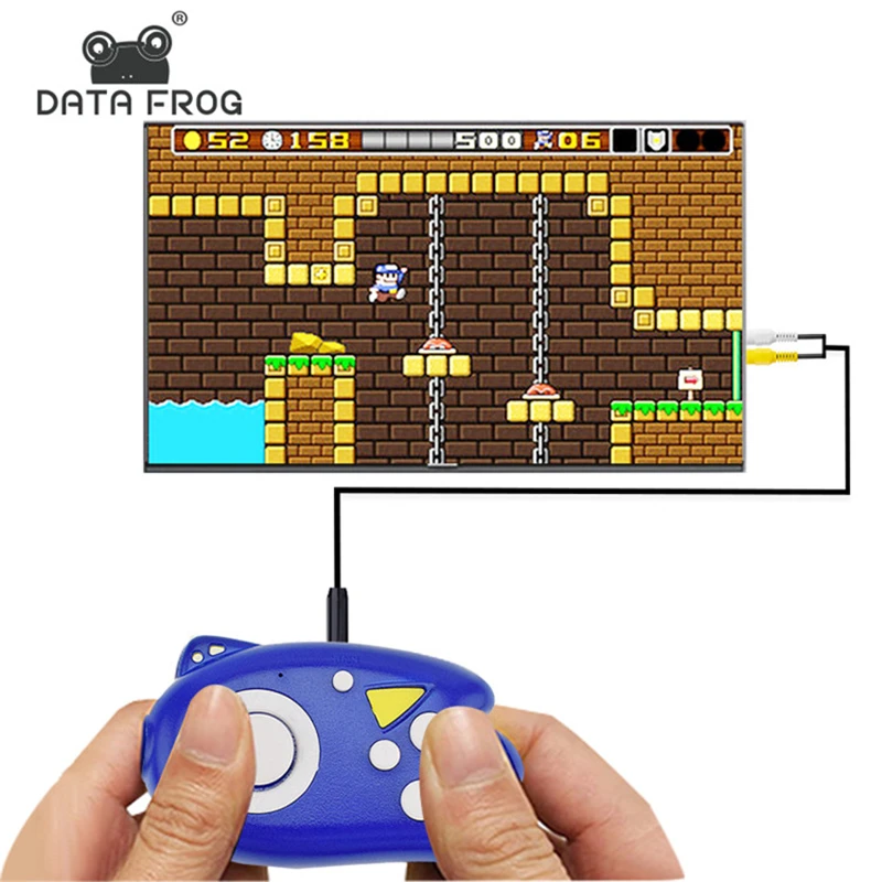 Портативная игровая консоль Data Forg 8 бит 89 встроенных классических игр с разъемом