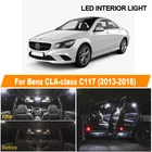 14 шт., подсветка для салона автомобиля Mercedes CLA class C117 CLA180 CLA200 CLA220 CLA250 CLA260