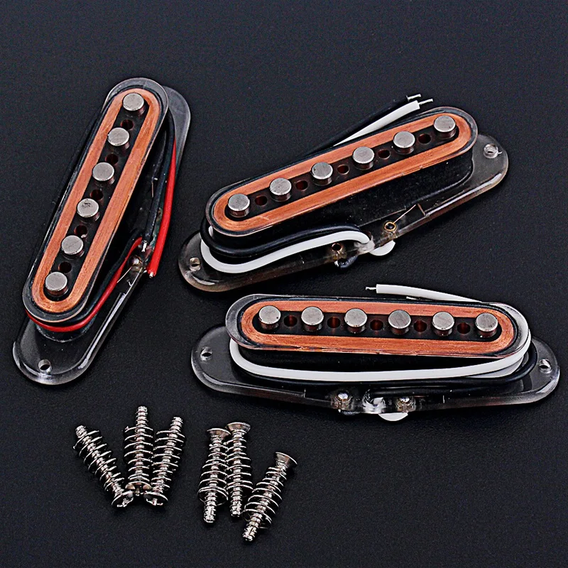3 шт./комплект 48/50/52 гитар ЗВУКОСНИМАТЕЛИ ДЛЯ Stratocaster Strat/сквирер запчасти для