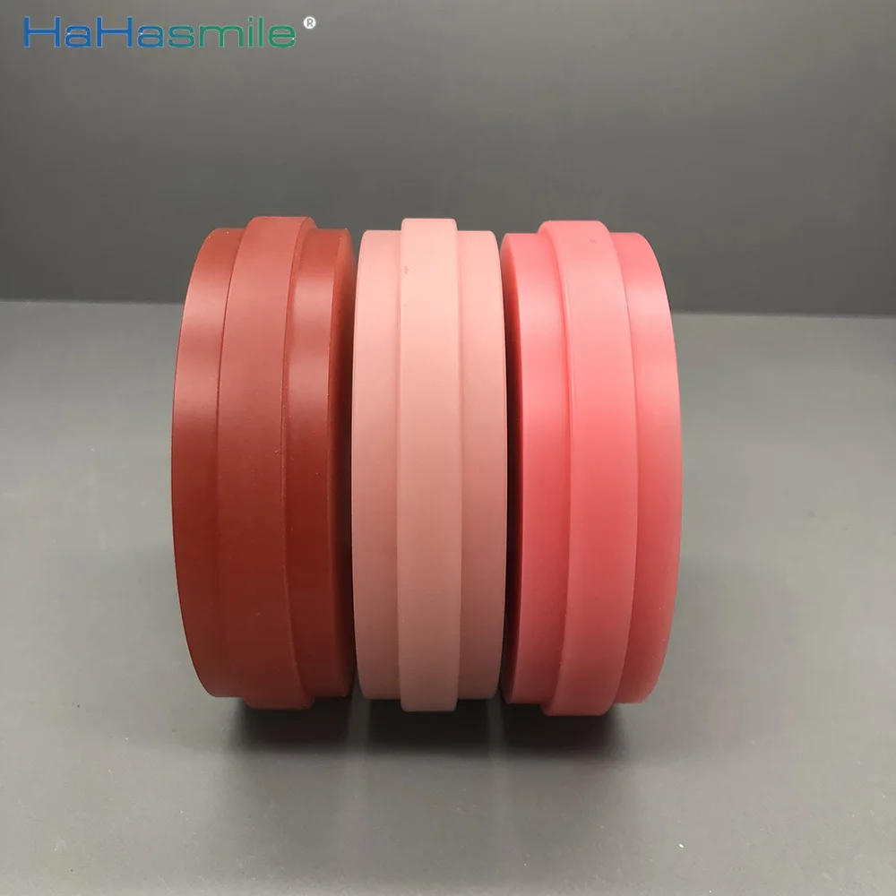 Розовые стоматологические ПММА домкраты диски розового цвета блоки для