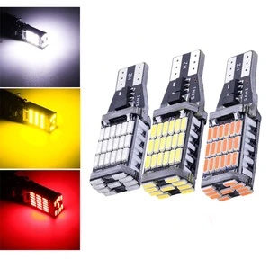 2pcs T15 4014 Car LED Llights Low Power Low Heat Turn Signal Lamp Brake Bulb Automobile Interior Light