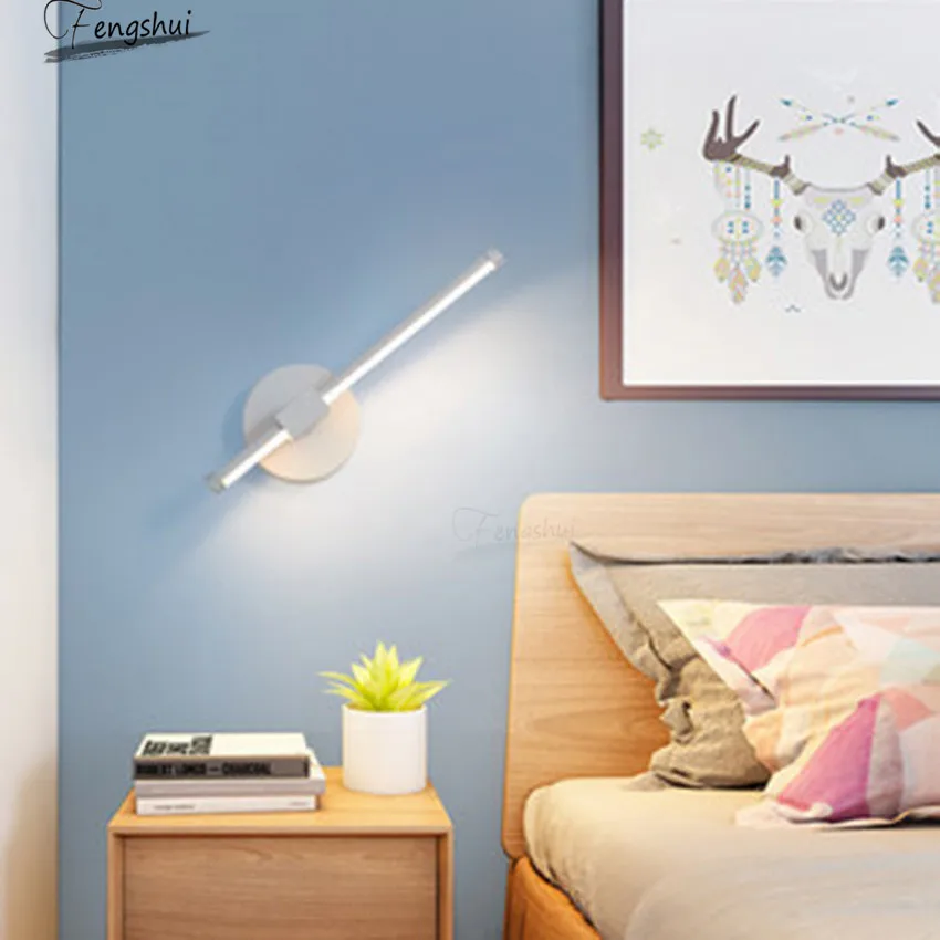 Nordic простой прямоугольник светодиодный проход Лестницы спин настенный