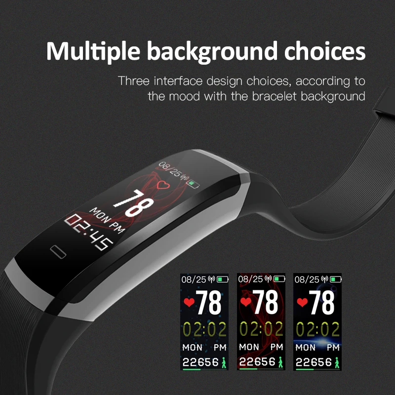 Wearpai FitnessTracker умные часы для мужчин и женщин HeartRate Монитор калорий шагомер Водонепроницаемые спортивные наручные часы для Android и IOS