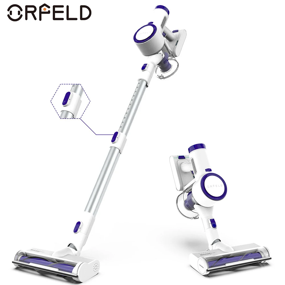 

Пылесос беспроводной ручной с цифровым мотором, 18 кПа, 200 Вт